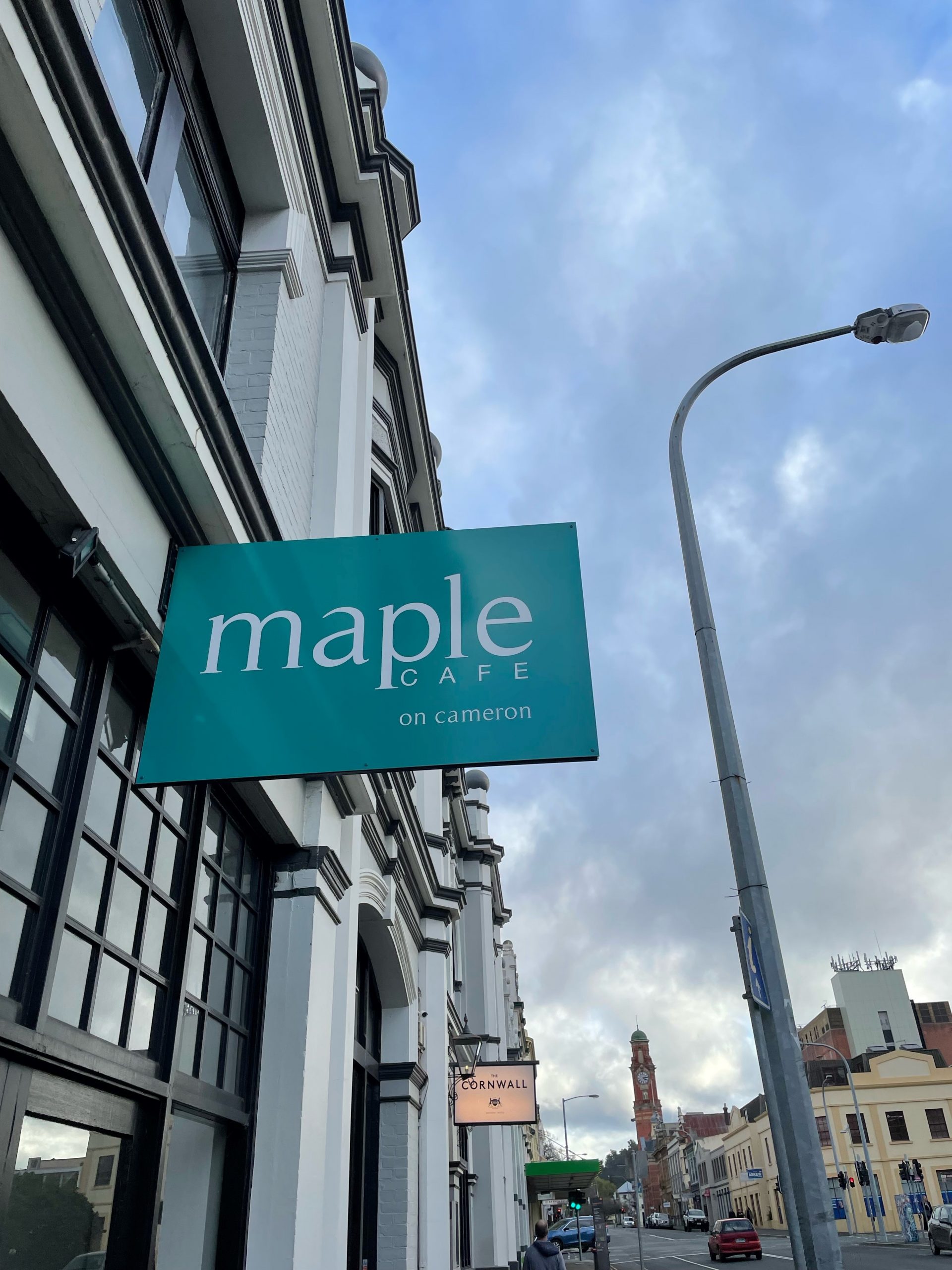 Maple Cafe Signage