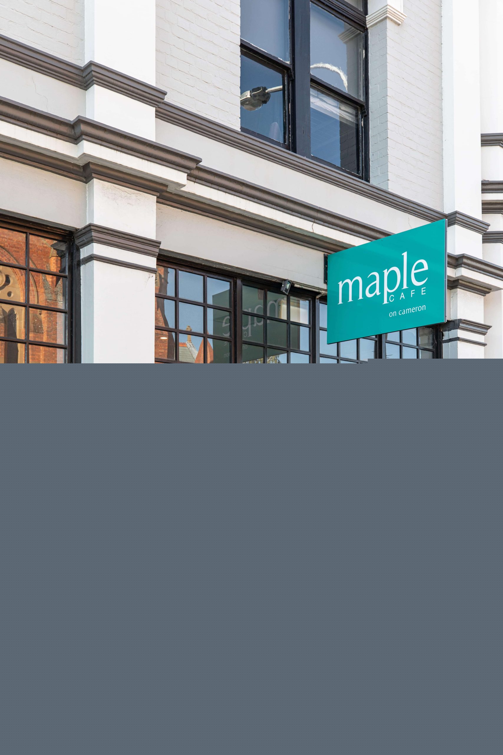 Maple Cafe, Cafe & Restaurant Signage