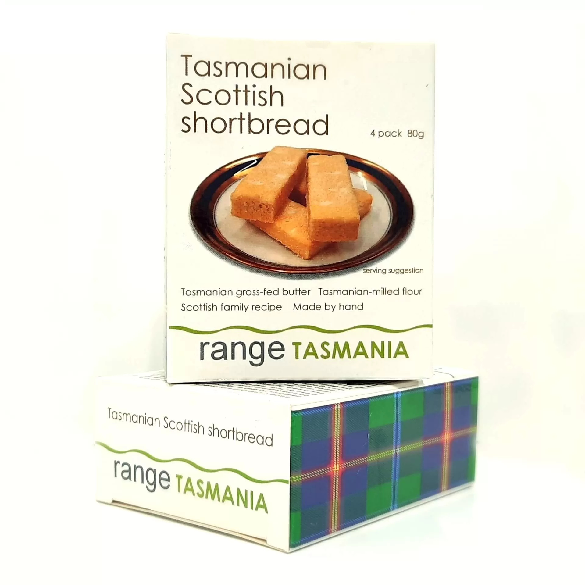 Tasmanian Scottish Shortbread, Range Tasmania
