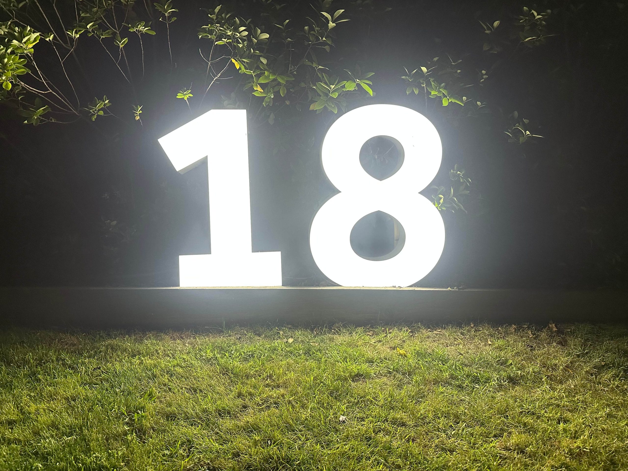 18th Signage