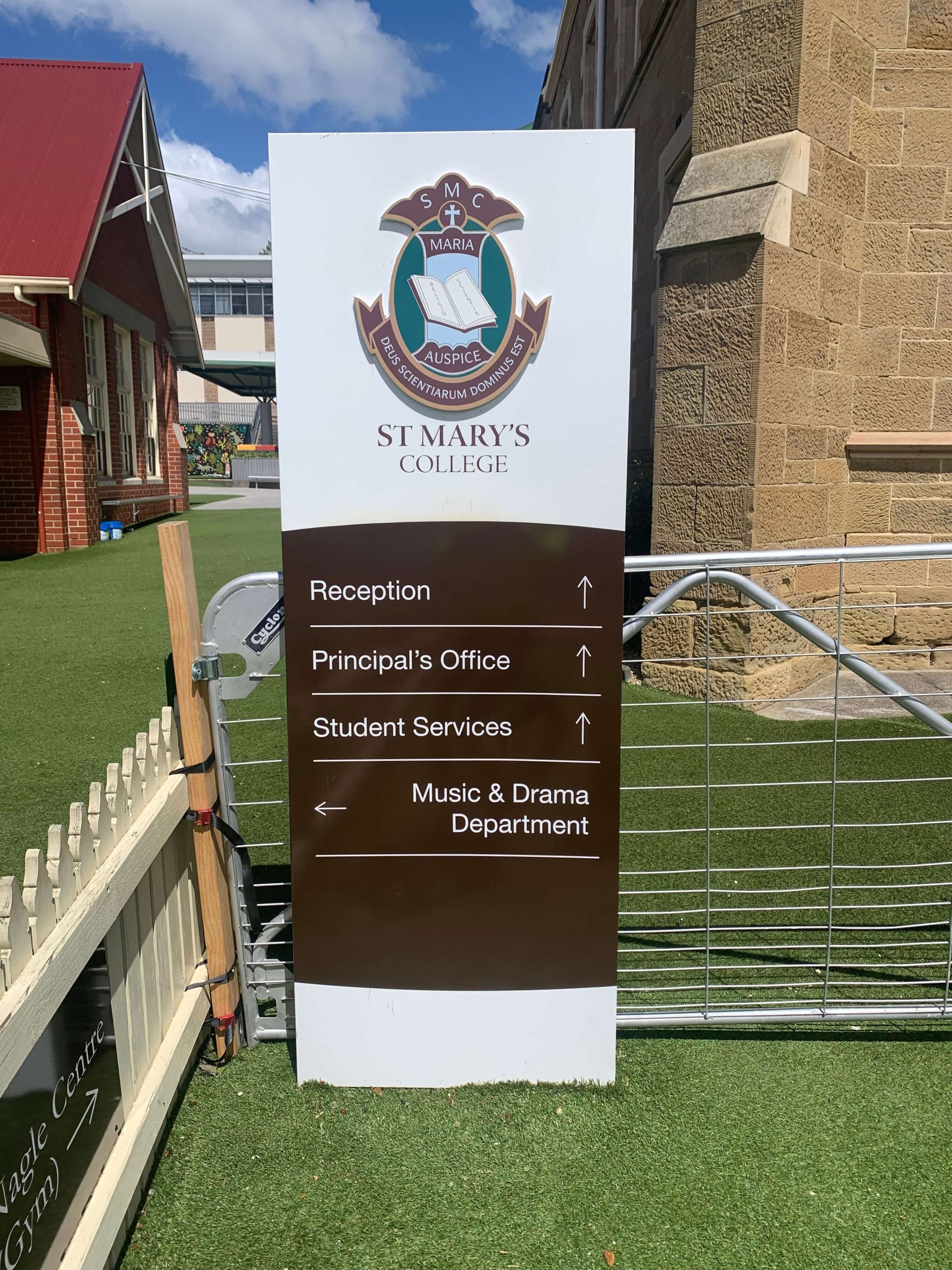 St Mary’s College Signage – Flying Colours Group St Mary's College Signage - Flying Colours Group