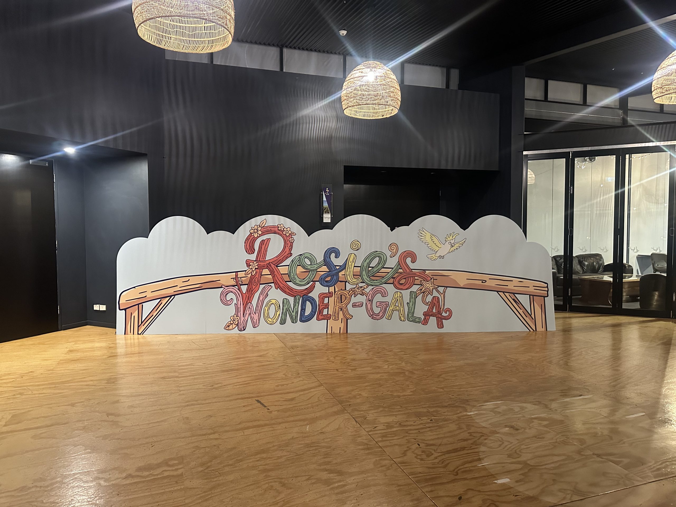 Event Signage Tasmania | Rosie's Reading Wonder Gala